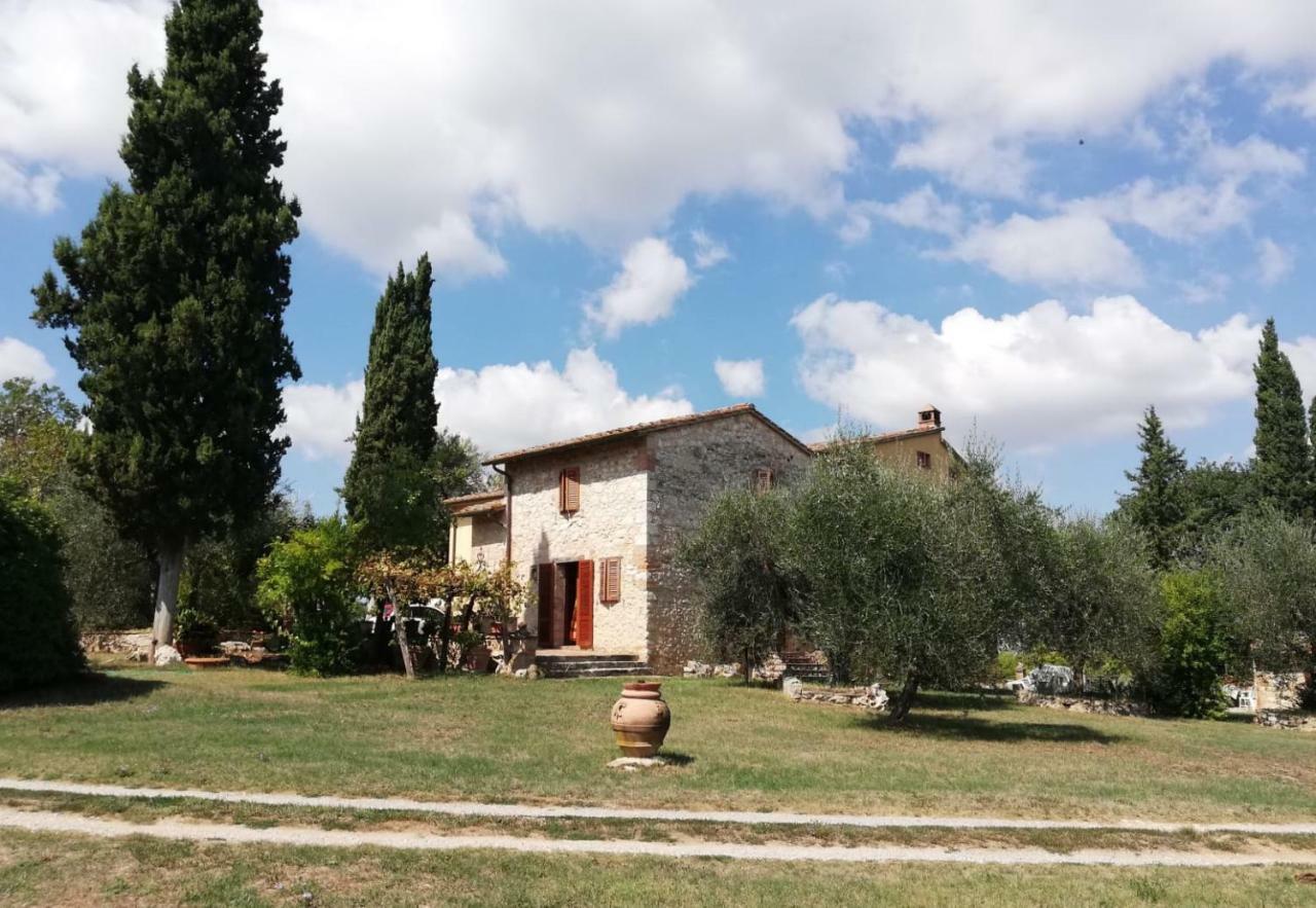 Nel Chianti Lungo La Francigena Daire Colle Val D'Elsa Dış mekan fotoğraf